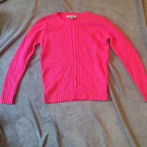 Pink sweater